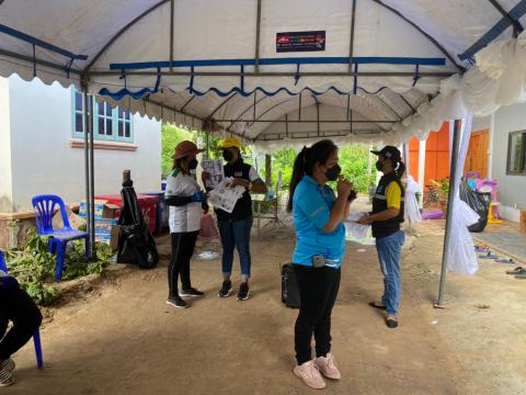 โครงการเผชิญการระบาดของ COVID-19 หลังการรักษา (Home Isolation) ปีงบประมาณ 2564