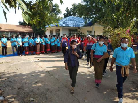 ต้อนรับคณะศึกษาดูงานการปลูกหม่อนเลี้ยงไหมตำบลบ้านยาง จาก องค์การบริหารส่วนตำบลนาสัก อำเภอสวี จังหวัดชุมพร